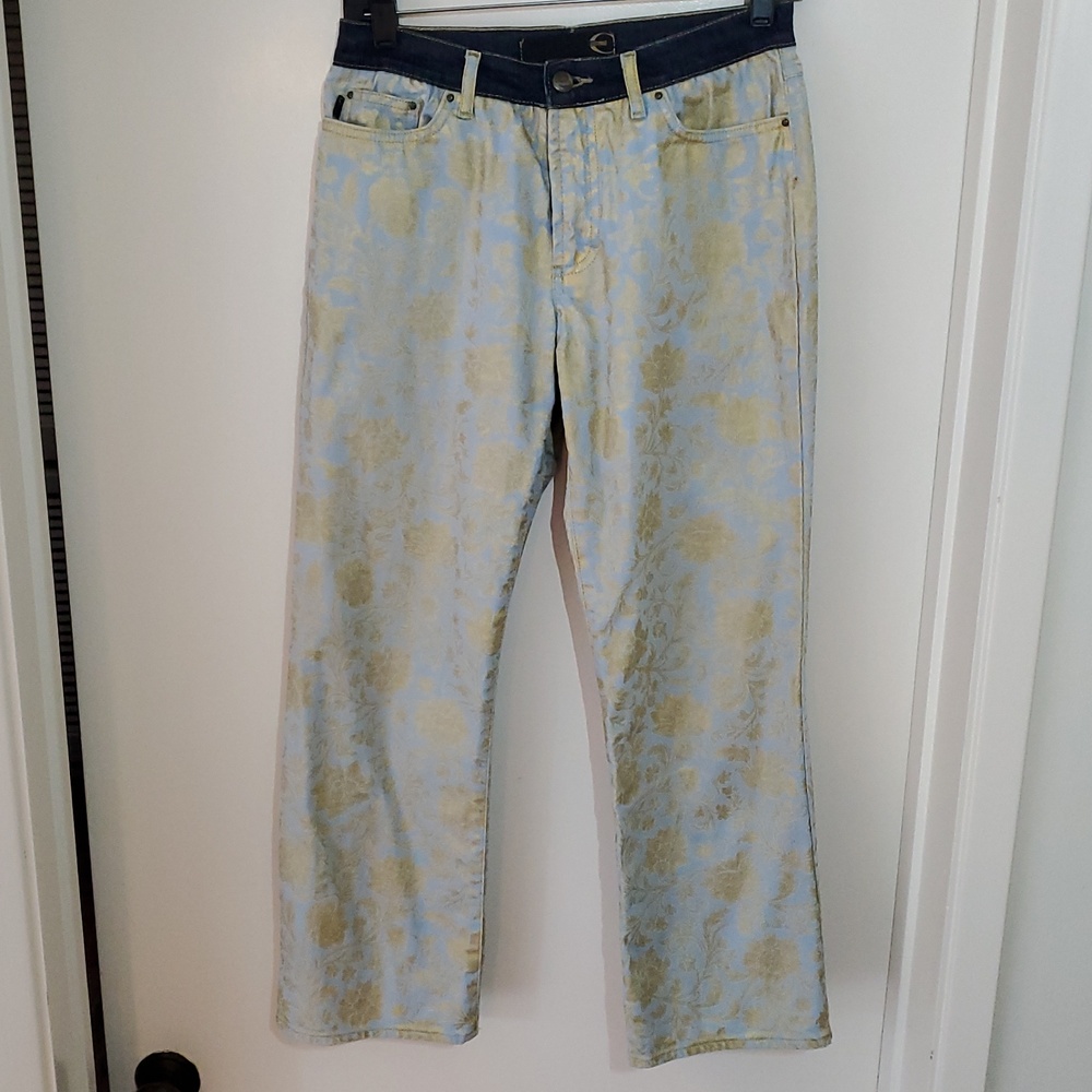 Roberto Cavalli Just Cavalli Vintage Baroque Printed Jeans